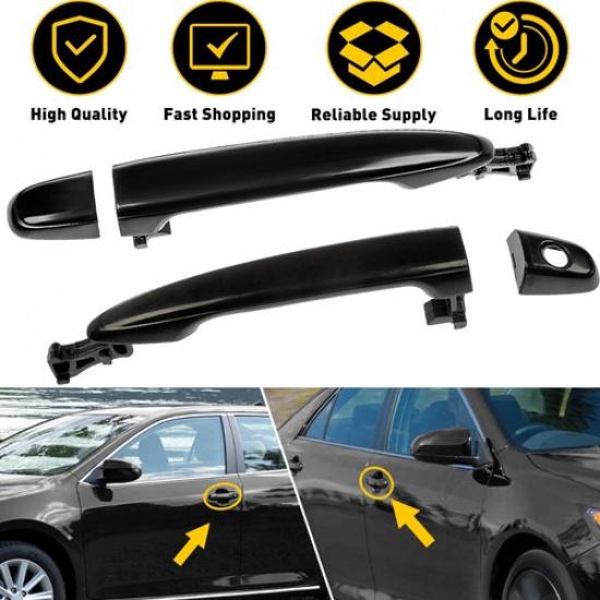 Front Driver & Exterior Passenger Outside Door Handle For Camry Toyota 2007-2011
