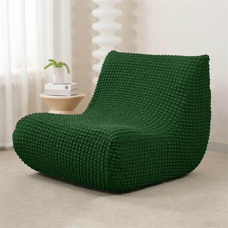 Elastic Armless Sofa Cover for Living Room Polar Fleece Relaxing Sofa Slipcovers All Inclusive Lounge Couch Protectors
