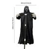 2025 Nová Kreativní Halloweenská Dekorace Strašák Teroru Ghostface Strašák Zahrada Závěsná Strašidelná Křičící Duch Duch Ghostface Venkovní Dekor Domácí Dekorace