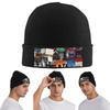 Stephen King Book Covers Horror Bookworm Warm Knitted Cap Winter Knit Bonnet Hat Skullies Beanies Hip Hop Caps for Unisex