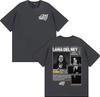 Lana Del Rey Ultraviolence Tour Album 2026 Merch Maglietta Estate Uomo Donna Cotone Lusso Retro Moda Maglietta Street Y2K