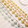Vintage Oval Craved Metal Waist Chain For Women Retro Style Exquisite Gold Color Plated Belt Chains Fashion Body Jewelry Gifts