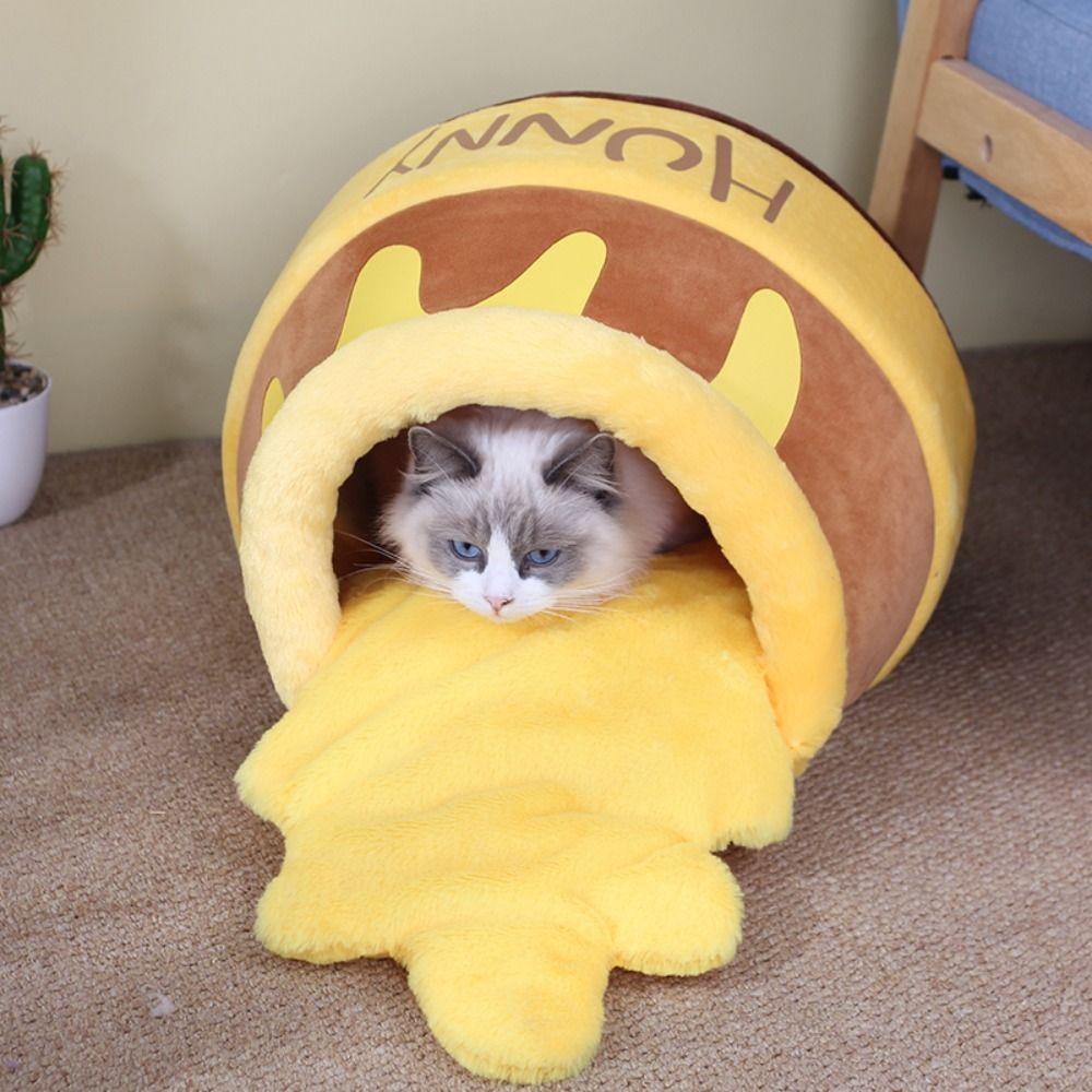 

Теплый мягкий Four Seasons Cute Dog Supplies Cat House Pet Cushion Cat Mat Cat Bed