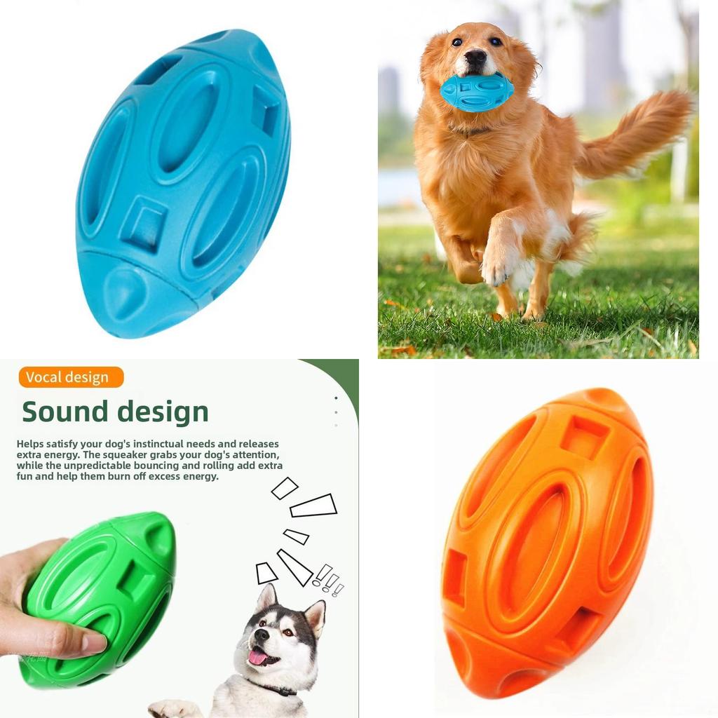 Pet Noisemaking Rubber Toy With Chewing Surface For Dogs And Puppies