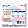 KIKUTANI K-SB45 Coated Electric Bass Guitar Strings [045-105]