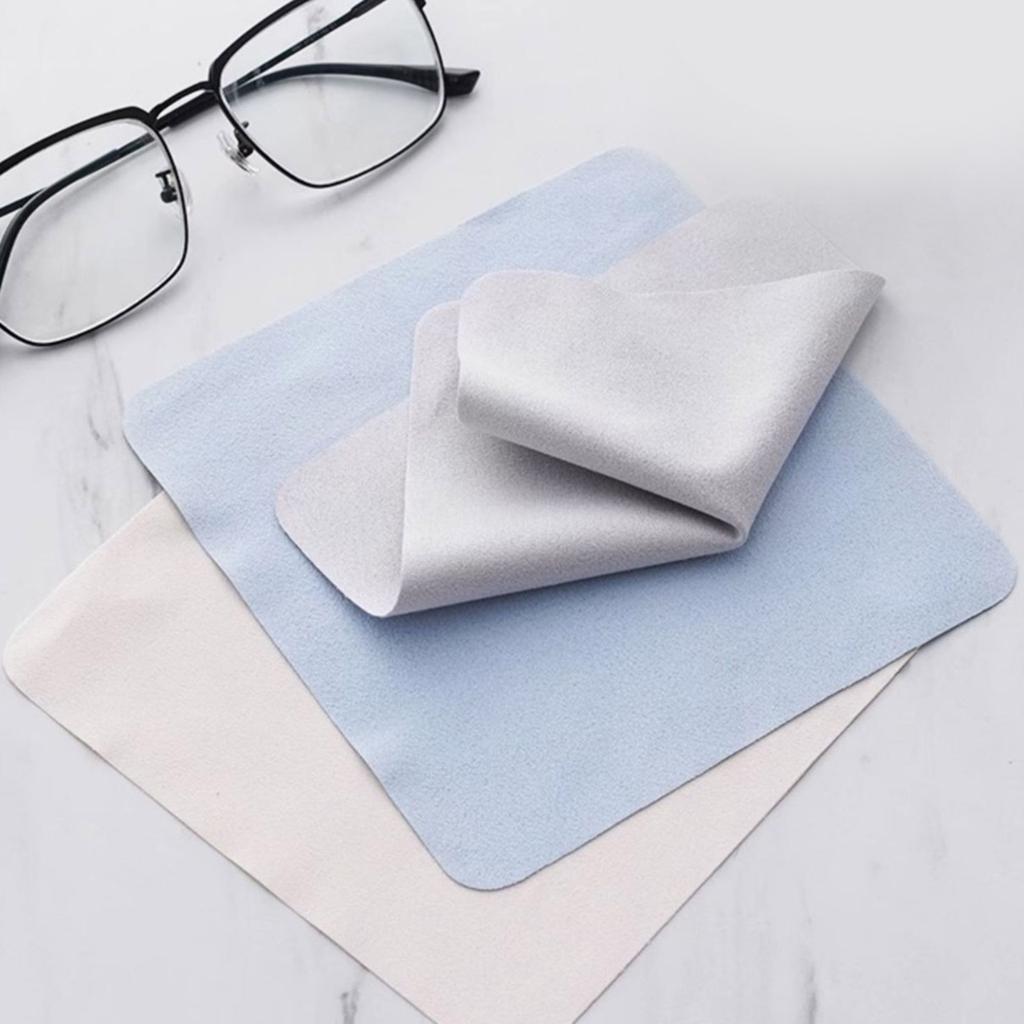 3Pieces Eye Glasses Cleaning Cloth Eyeglass Cleaning for Screen Remove Dirt, Fog, Fingerprints