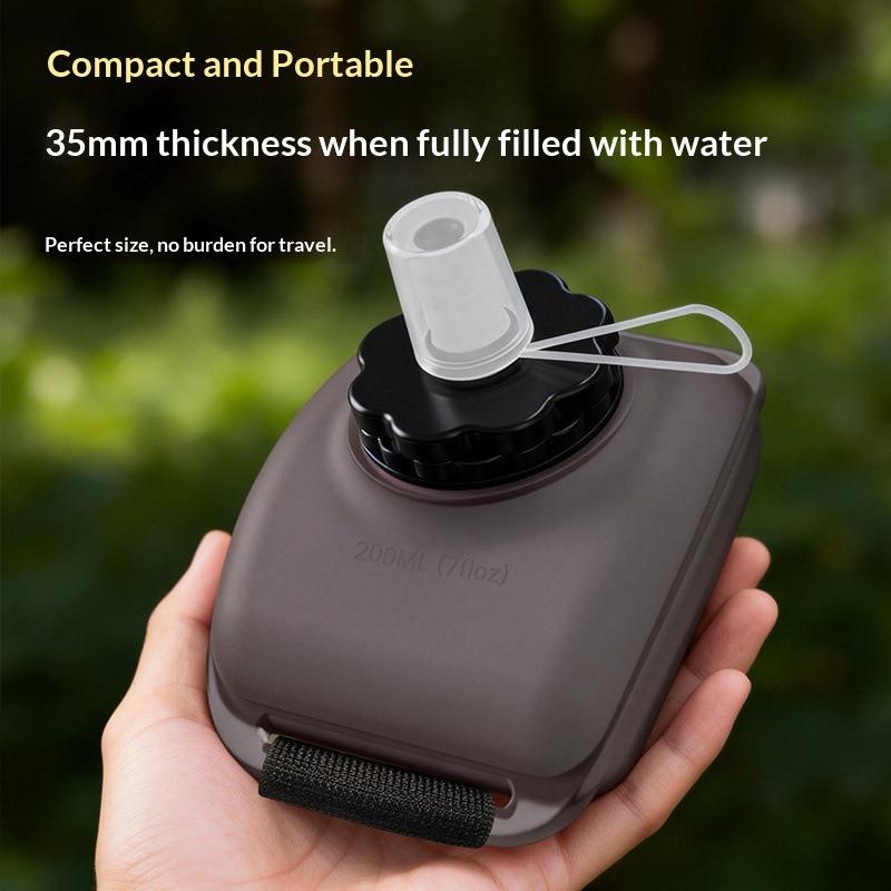 Wrist Sports Water Bottle, Food Grade Silicone Water Cup