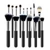 HMU Blind Drop Shipping Soft 12pcs Pink Wood Handle Good Quality Custom Logo Makeup Brushes Set