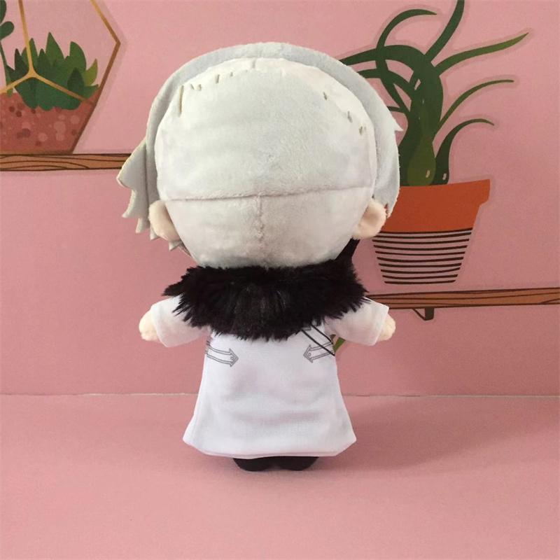 Anime Arlecchino Cosplay Pluche Pop Speelgoed Genshin Impact Fatui Boef Spel Schattig Zacht Gevuld Kussen 20Cm