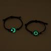 Couples Bracelet for Women Lover Luminous Sun Moon Rope Charm Friendship Girlfriend Party 2 PCS/Set Jewelry Gift