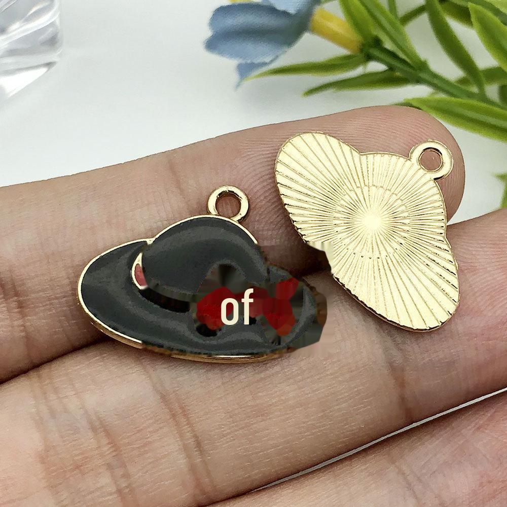 Five-Pointed Star Rhinestone Pearl Resin Hairpin DIY Accessory