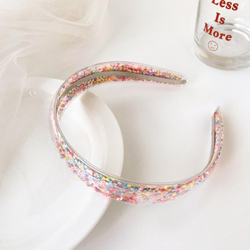 

Hair Clip Creative Flowing Sand Glitter Hair Clip Colorful Shiny Headpiece