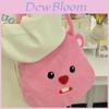 Plush Fox Twin Shoulder Bag For Girls With Soft Material And Daily Use