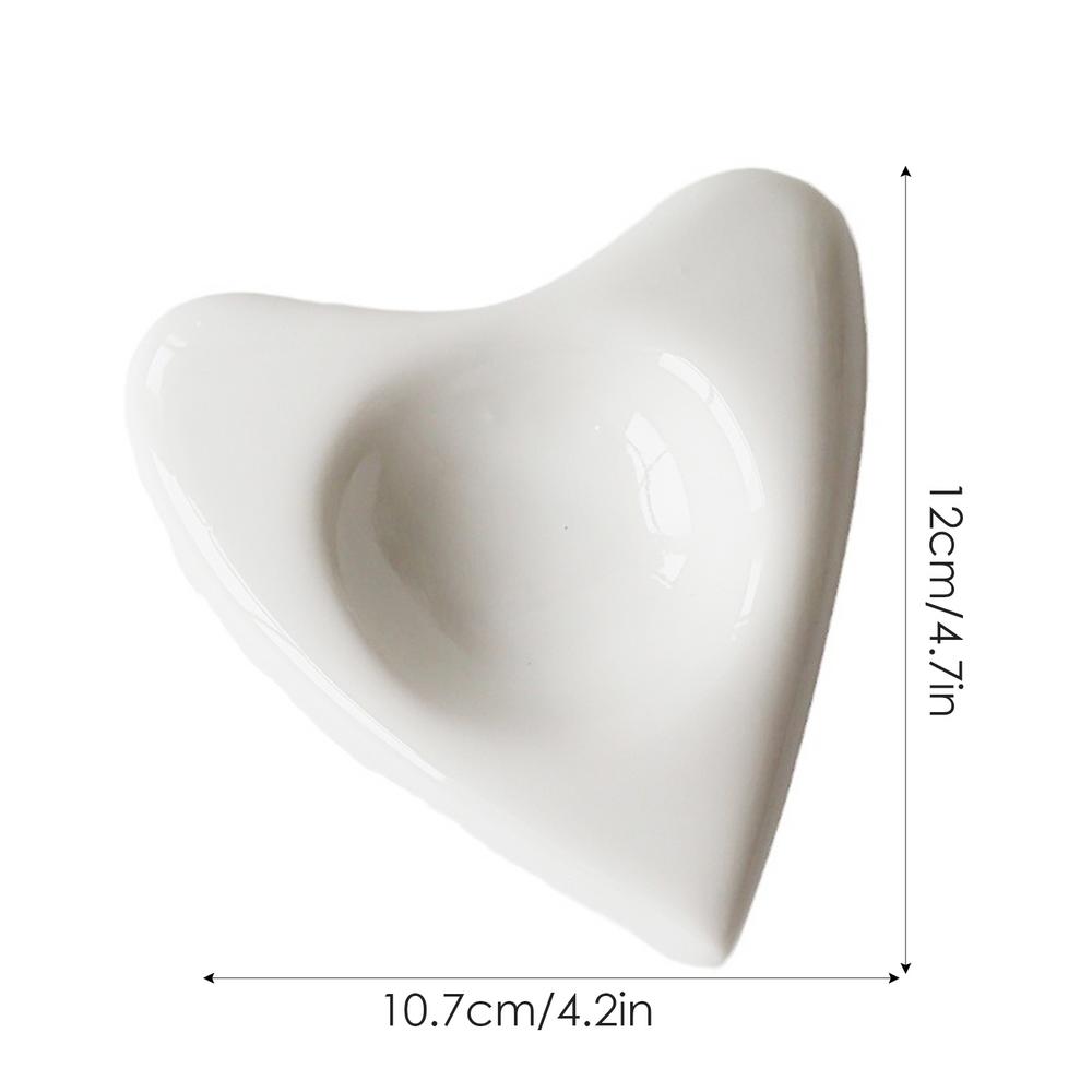 Heart Shaped Candle Holder Love Tea Candle Holder Elegant Statue for Home Anniversary Table Decoration