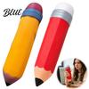 Sensory Toys for Anxiety Giant Pencil Squeeze Toy Slow Rebound TPR Fidget Toy Cute Desk Decorations Kids Adults Soft Pinchable Toys Fun Decoration