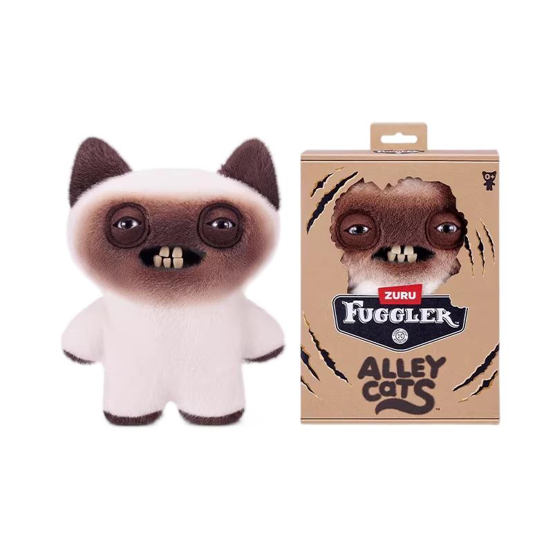 Fuggler Funny Ugly Teeth Monster Plush Toy Fugg Old Fogies Alley Cats Care Bears Powerpuff Girls Stuffed Plushies Dolls
