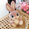 Happy Bunny Plush Toy 50cm Pink Soft Cute Stuffed Animal Kids Birthday Gift
