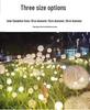 Solar Dandelion Lamp - Waterproof Outdoor Landscape Light with Ground Plug