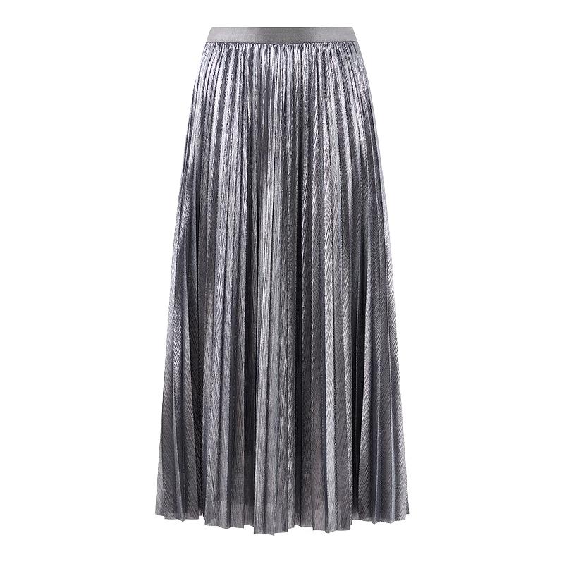 Элегантная миди-юбка А-силуэта XL