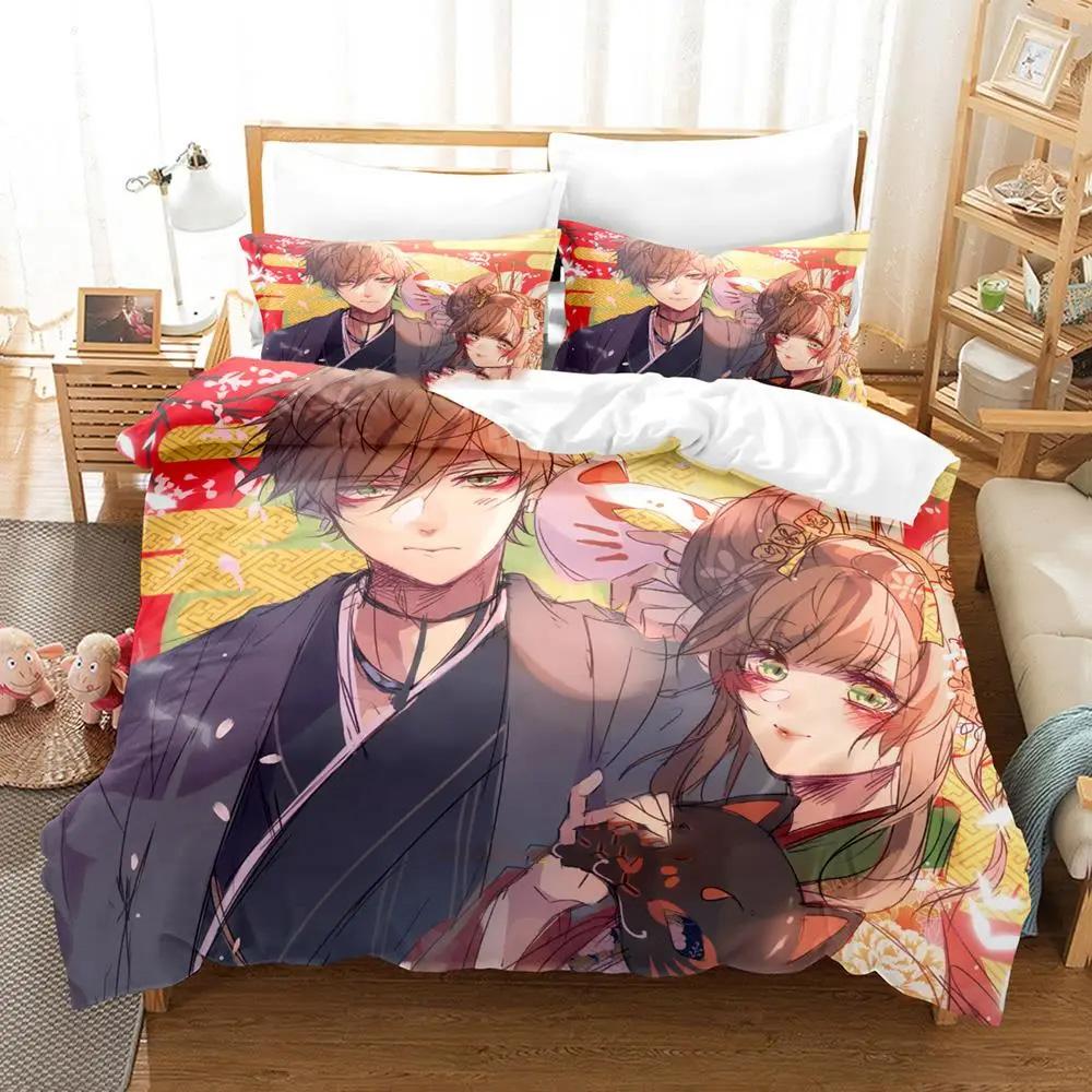 Anime Project SEKAI Hoshino Ichika  Bedding Set Boys Girls Twin Queen Size Duvet Cover Pillowcase Bed Kids Adult