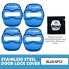 Stainless Car Door Lock Buckle Trim Cover Protector Rust Accessories For Hyundai GDi N Line i10 Azera Genesis G70 G80 G90 Accent R8
