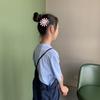 Colorful Sunflower Hair Clips for Children - Korean Style Handmade Accessories
