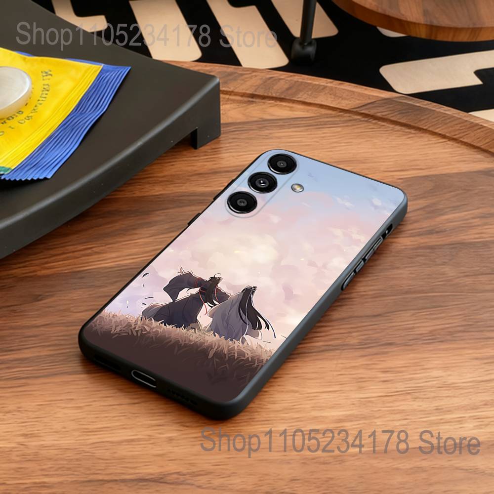 Mo D-Dao Zu Shi Phone Case For Samsung S25,S24,S21,S22,S23,S30,Ultra,S20,Plus,Fe,Lite,5G Black Cover