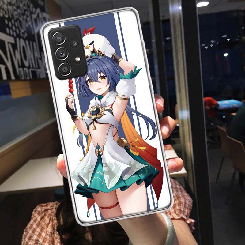 Star Rail Yunli Phone Case for Samsung A54 A57 A37 A17 A14 A15 A12 A24 A34 A55 A35 A25 A52S A07 A05S A04S A22 A32 A72 Galaxy Not