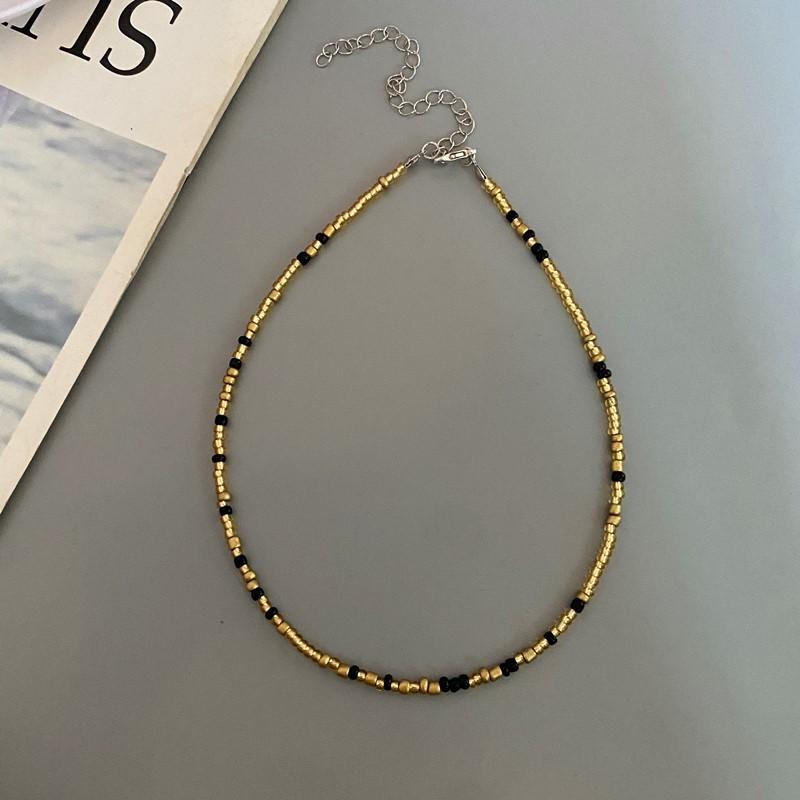 New Seed Beads Bohemia Choker Chain Fashion Charm Collar Colorful Handmade Colar Collar Necklace Jewelry Femme