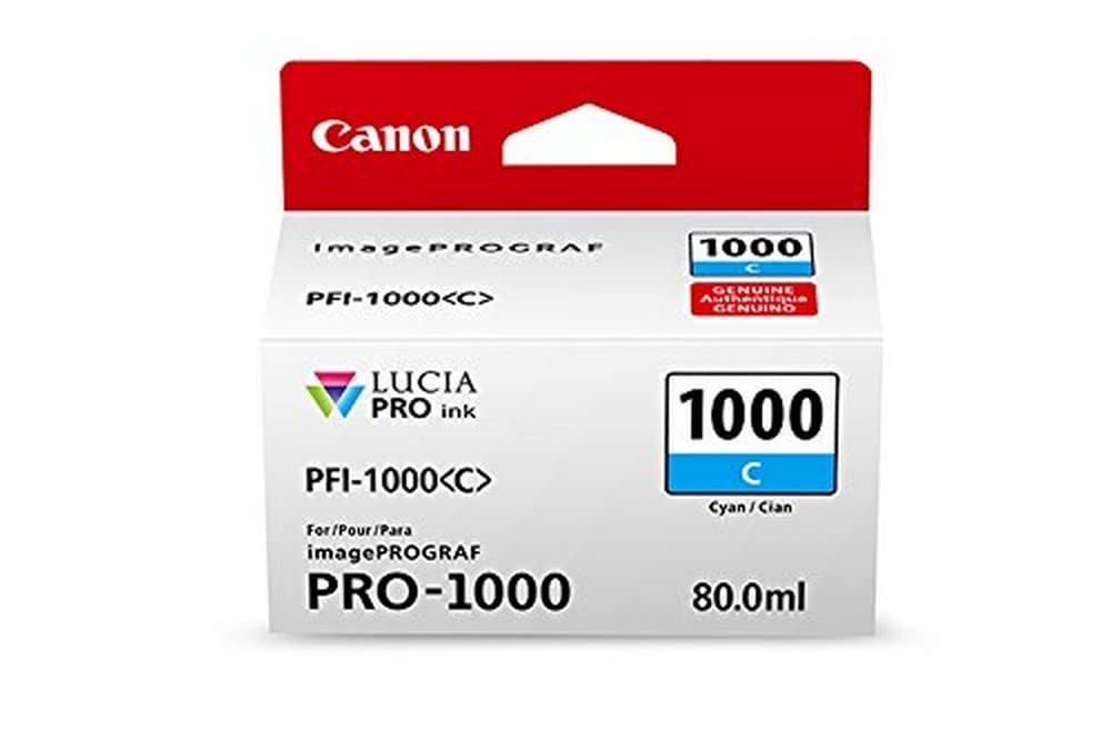 

CanonInk LUCIA PRO Cyan Individual Ink Tank by Canon PFI-1000 [item]