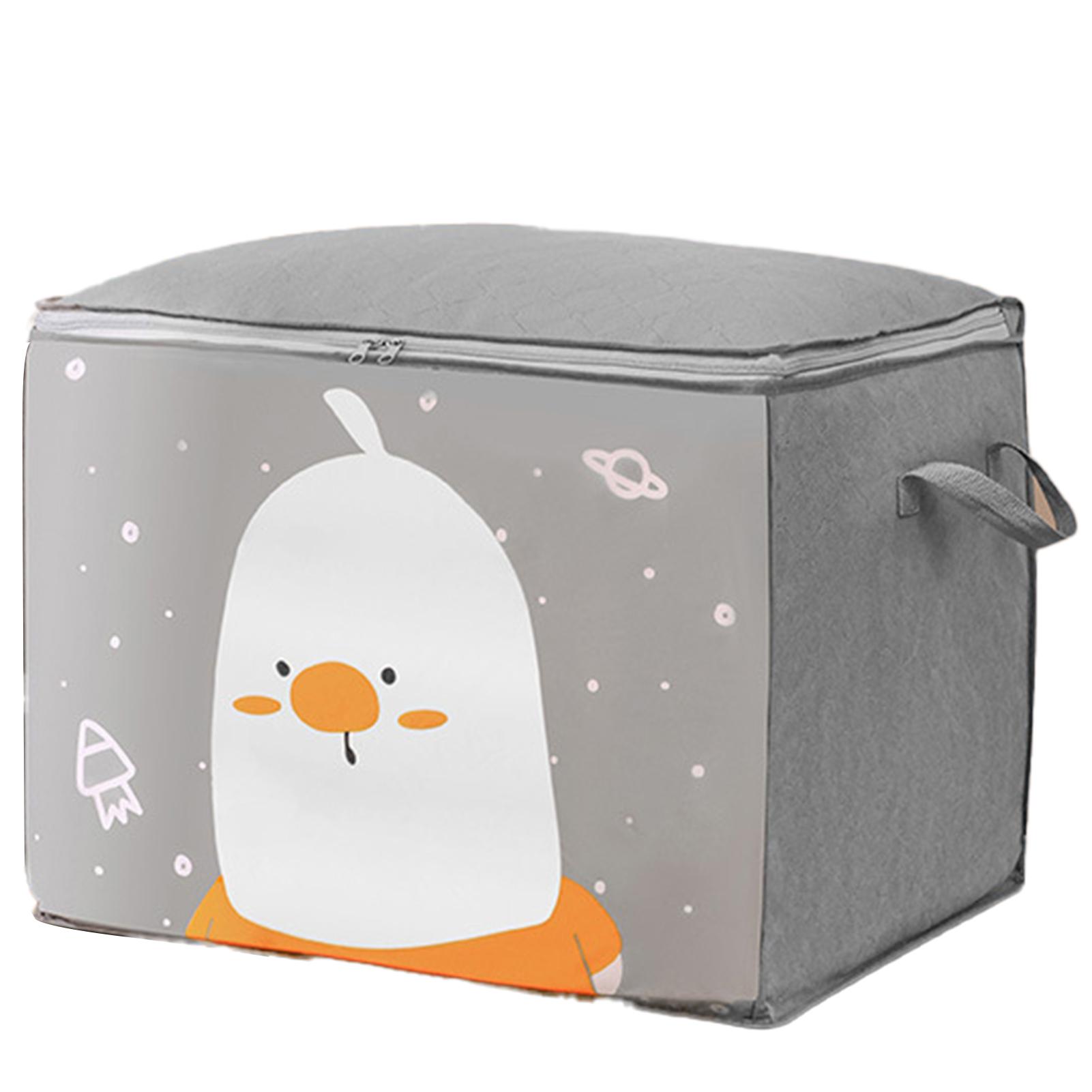 Многофункциональный контейнер для хранения с ручкой пылезащитный складной для одеял с двойной молнией для дома Vertical Section 3740₽