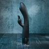 Vibromasseur Heat Up and Chill Rabbit - Noir - Evolved - Chaud et Froid - 10 Modes