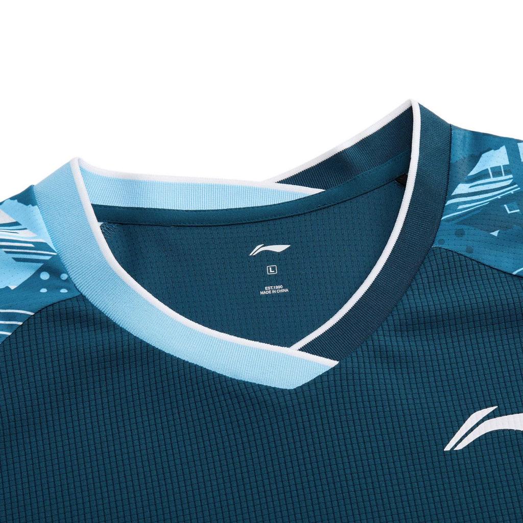 Li Ning Badminton Collection Match Clothing Top Unisex AAYW049-3