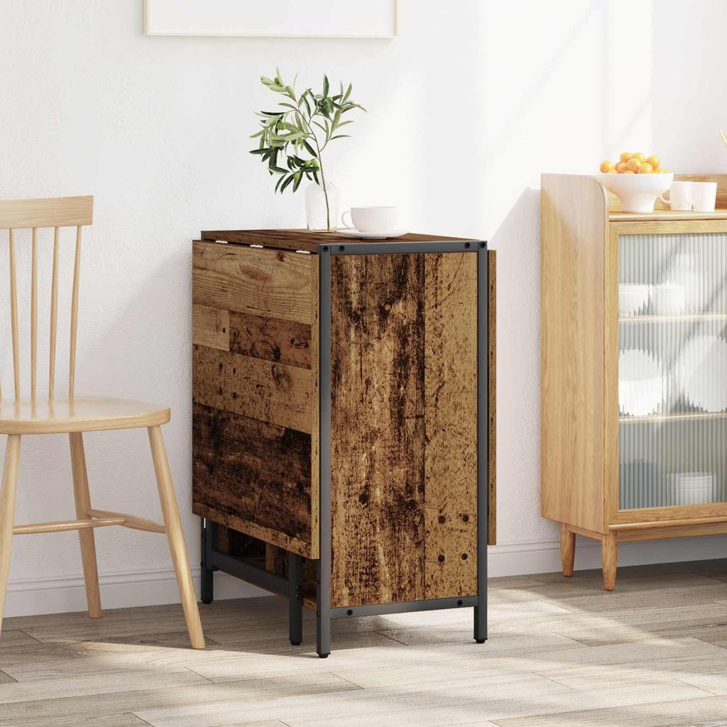Dining Table 144 x 60 x 75 cm Particleboard Reclaimed Wood Look Rectangular