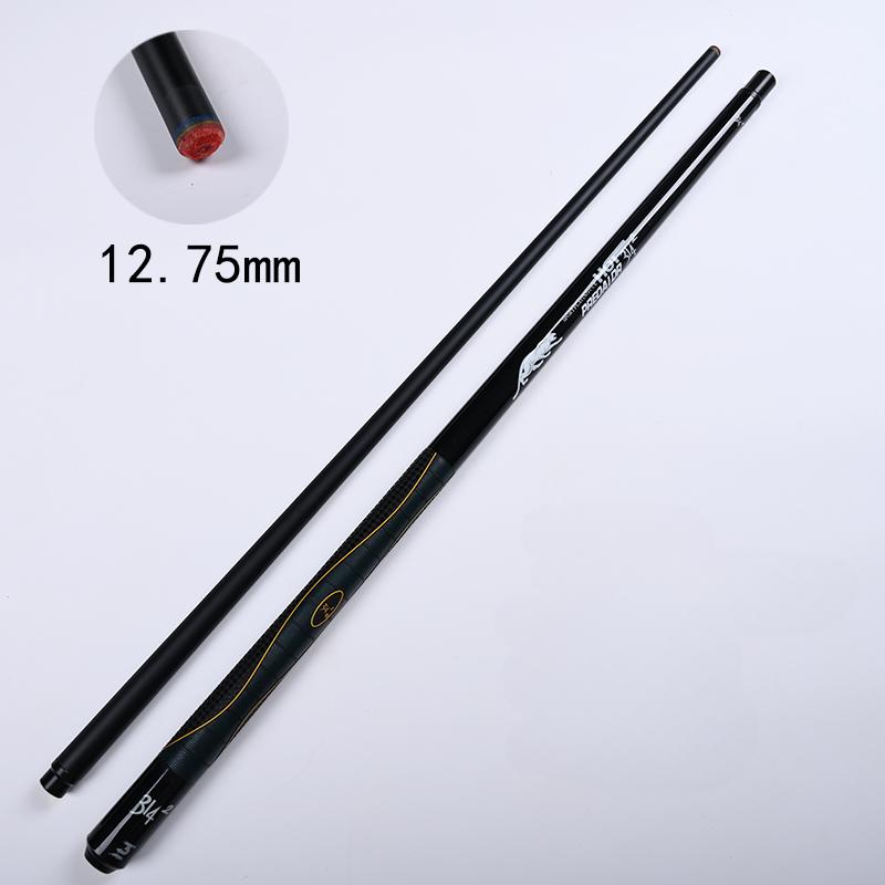 11.5 12.75mm Billiard Cuestick PREOAIDR Black Tech Carbon Fiber 1/2 Split Pool Cue Maple 8-Ball 9-Ball Sweat Absorbent Non-Slip Straight Cue Stick