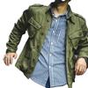 American Retro Heavyweight Washed Work Jacket Men's Autumn Trendy Military Style Multi-pocket Casual Jacket Trendy
