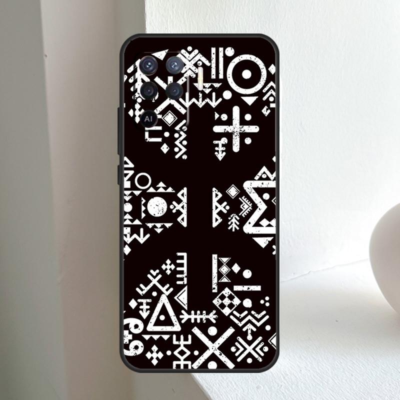 Amazigh Berber Flag For OPPO A96 A76 A16 A5 A6 Pro A15 A17 A57 A18 A38 A58 A78 A98 A54 A74 A94 A40 A60 A80 Case