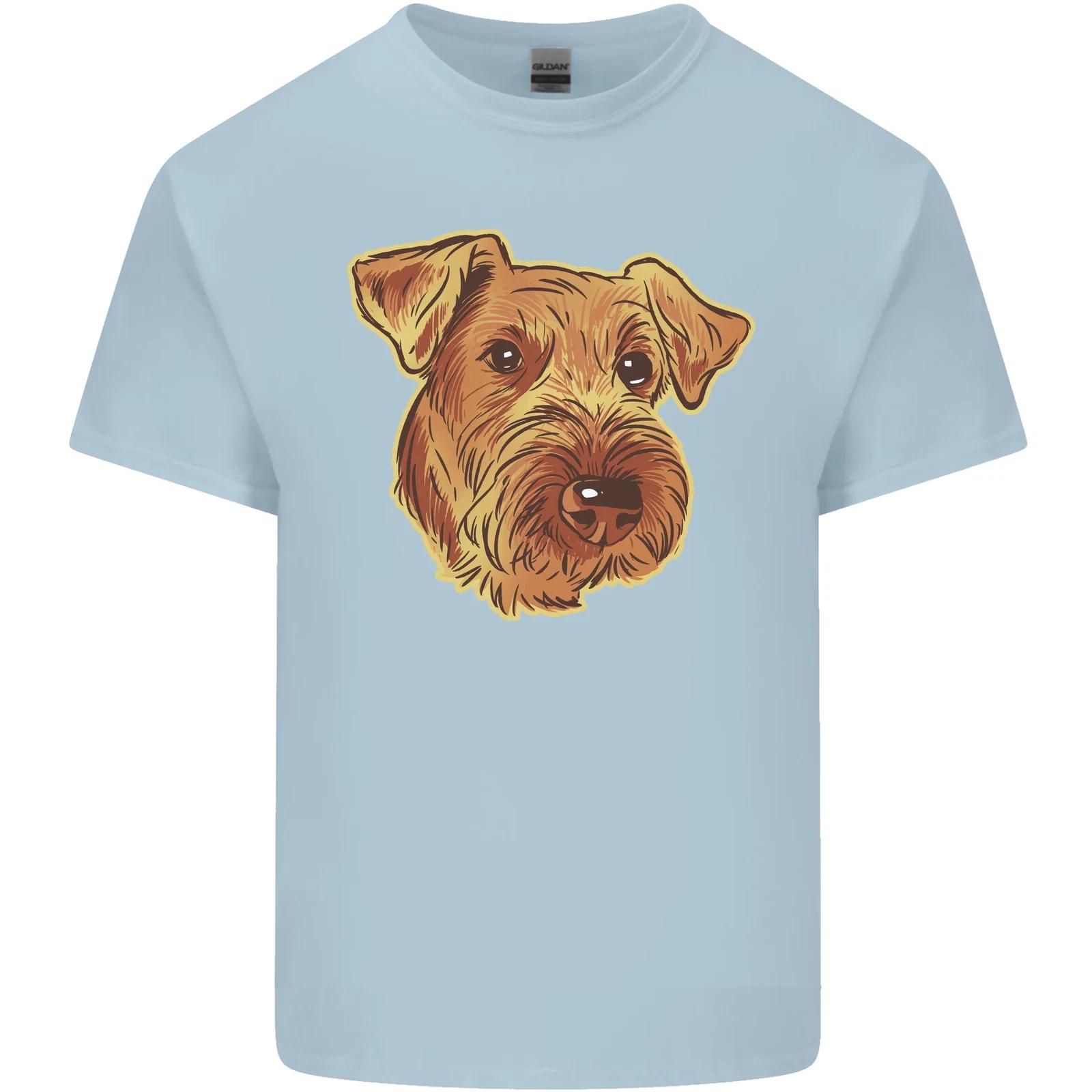 An Airedale Terrier Bingley Waterside Dog Kids T-Shirt Childrens L