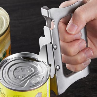 Multifunkční nerezový otvírák na konzervy Pivní nádoba na nápoje Otvírák na konzervy pro domácnost Jednoduché kuchyňské doplňky Gadgets