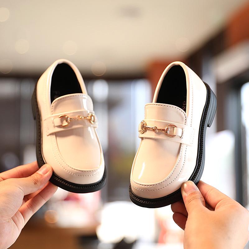 Mädchen Retro Lackleder Slipper - Koreanischer Stil Frühling & Herbst Prinzessin Auftrittsschuhe