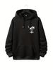 Unisex Fall Autumn Coconut Beach Print Retro Vintage Graphic Hoodie Hooded Sweatshirt Printed Casual Top for Daily Wear Weekend Tr