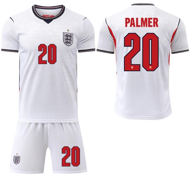 World Cup England No.10 Bellingham Jersey Home National Team 7 Saka 9 Kane Football Kit #16
