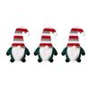 3pcs Exquisite Christmas Gnome Cutlery Cover Cartoon Xmas Tableware Storage Bag  Home Xmas Decor