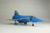 PLATZ/Italeri 1/48 Scale Swedish Air Force JA37 Jaktviggen Blue Peter (Swedish Air Force 75th Anniversary Painted Aircraft) Plastic Model Kit TPA-25