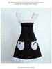 Korean Style Lace Apron - Fashionable, Oil & Stain-Proof Women's Kitchen Waist Apron