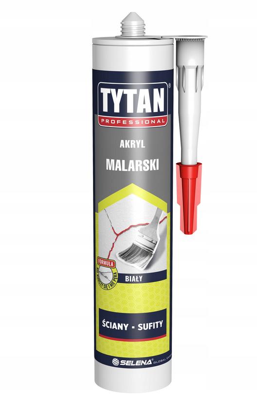 Tytan Akryl Malarski Biały 280Ml Professional