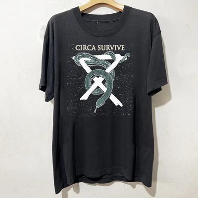 TREND! Circa Survive Černé Bavlněné Tričko Plná Velikost S-5XL Unisex H144 Unisex Tričko