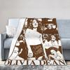 Singer Olivia Dean Blanket Multi-size Warm Cozy Fluffy  Throw Blankets for Couch Sofa and Bed