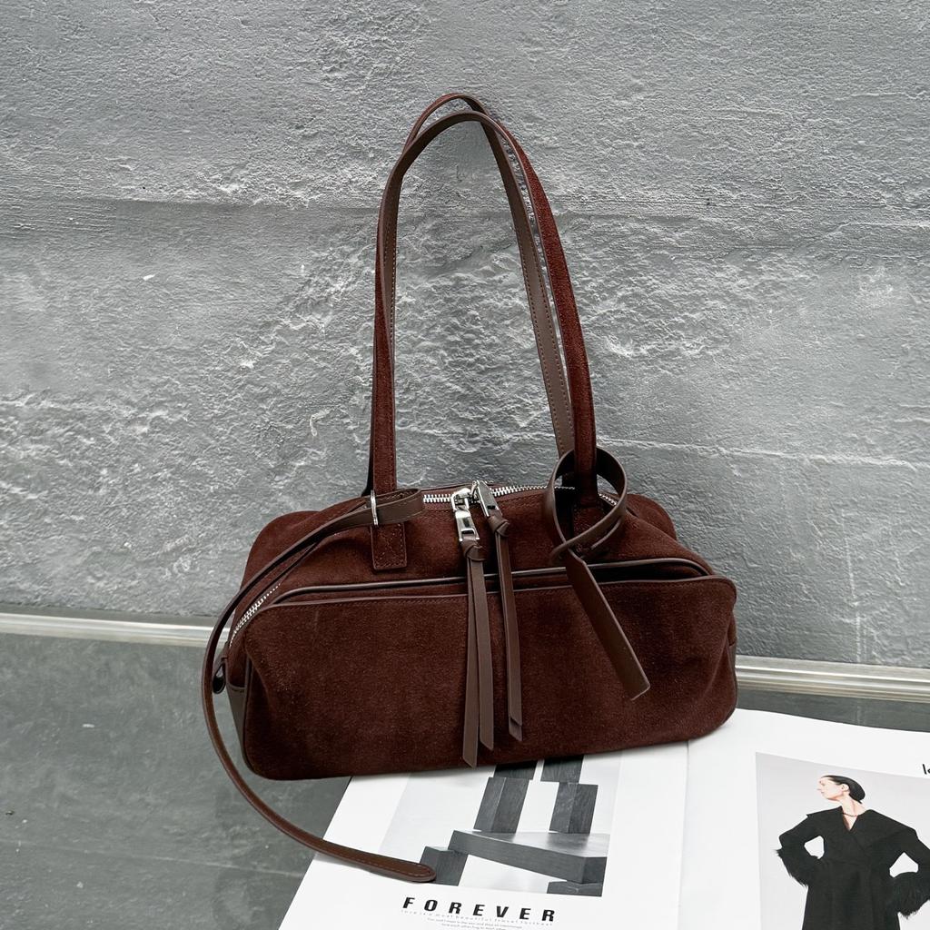 Burmese Retro Football Bag Large Capacity Vintage Canvas Leather Messenger Bag Casual Multifunctional Handbag