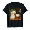Chihuahua Pivo Tištěné Vtipné Tričko Dámské Letní Krátký Rukáv Kulatý Výstřih Tričko Dámské Kawaii Topy Harajuku Jaro Y2k Oblečení